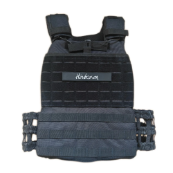 Gilet lesté + plaques 5kg x2 HEUBOZEN HEU19036