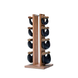 Tour chêne avec poids cuir noir Set 2,4,6,8 kg NOHRD NOH13215