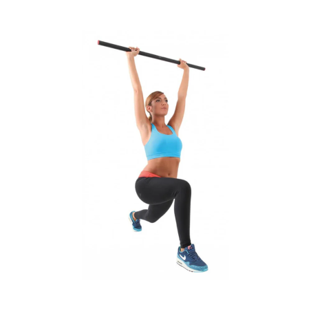 Barre acier lestée 1 m de 2 kg SVELTUS SVE7102