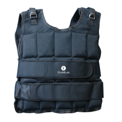 Gilet Lesté Homme 10 kg Noir SVELTUS 57 x 46 cm SVE1796