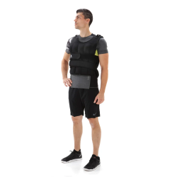 Gilet Lesté Homme 10 kg Noir SVELTUS 57 x 46 cm SVE1796