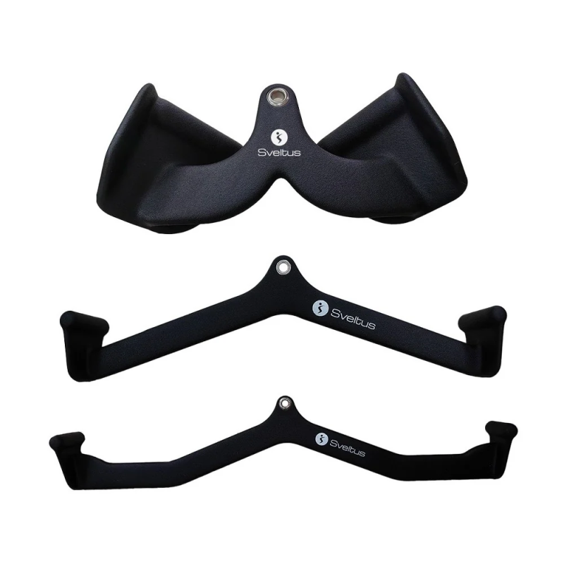 Kit de 3 poignées tirage ergo SVELTUS SVE1589
