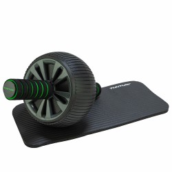 Pro Exercise Wheel Deluxe avec Tapis NBR TUNTURI TUN14TUSFU1