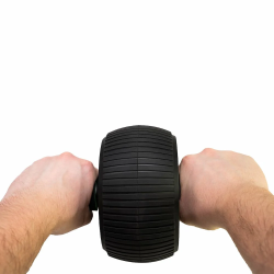 Pro Exercise Wheel Deluxe avec Tapis NBR TUNTURI TUN14TUSFU1