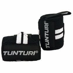Wrist Wraps Noir et Blanc (la paire) TUNTURI TUN14TUSCF10