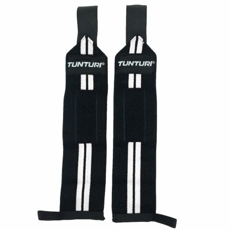 Wrist Wraps Noir et Blanc (la paire) TUNTURI TUN14TUSCF10