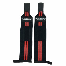 Wrist Wraps Noir et Rouge (la paire) TUNTURI TUN14TUSCF03