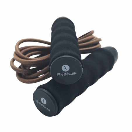Corde à sauter cuir lestable SVELTUS SVE2713
