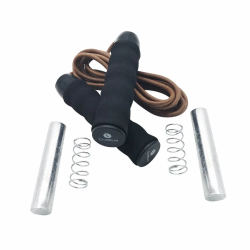 Corde à sauter cuir lestable SVELTUS SVE2713