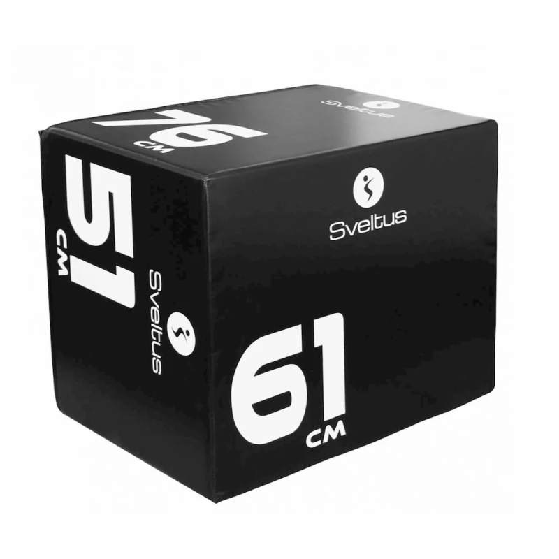 Plyo box soft 3 en 1 SVELTUS 76 x 61 x 51 cm SVE4600
