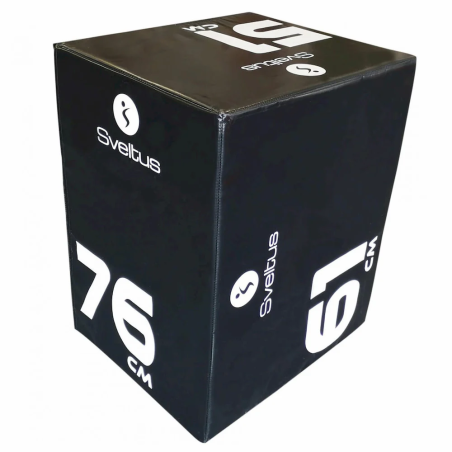 Plyo box soft 3 en 1 SVELTUS 76 x 61 x 51 cm SVE4600
