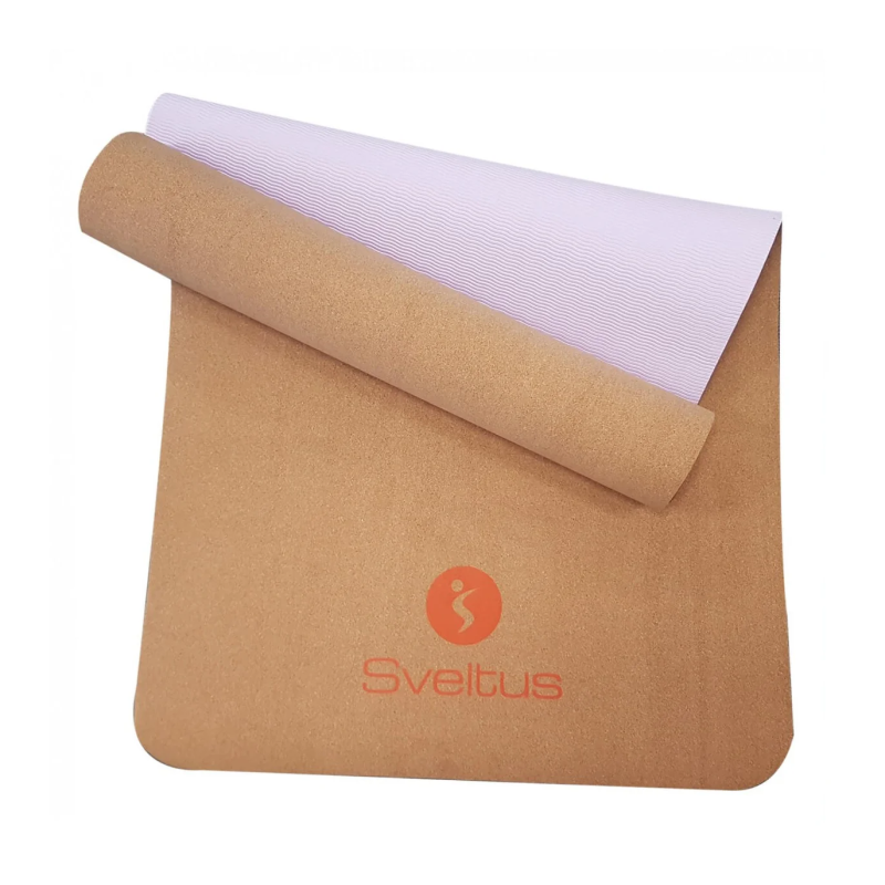 Tapis de yoga liège SVELTUS SVE1303