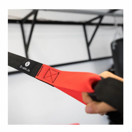 Sangle de Suspension noir/rouge SVELTUS SVE3913