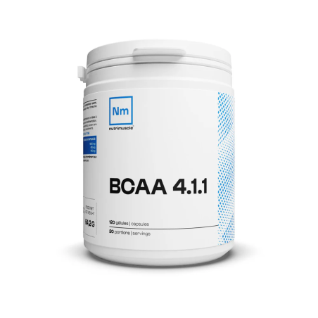 BCAA 4.1.1 NUTRIMUSCLE NUTBCACTR120
