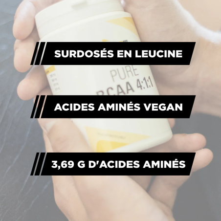 PURE BCAA 4:1:1 PURE AM NUTRITION PURBCA41120