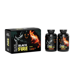 Black Fire BLACK-PROTEIN 2 piluliers de 120 gélules BLARCUT2X120