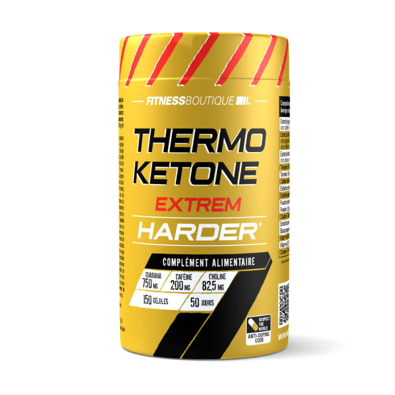 Thermo Ketone Harder France Fitness Club HARDER Pilulier de 150 Gélules FITTHERMKET