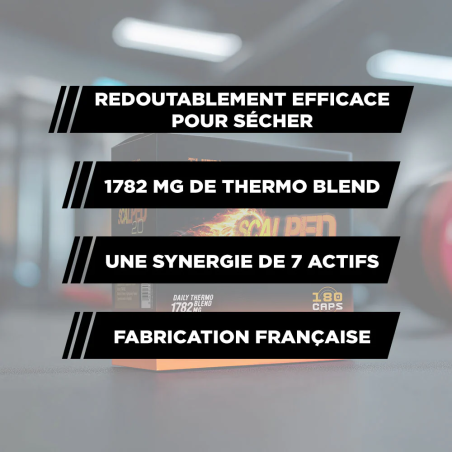 Thermo Crusher Blend SCALPED Etui de 180 Gélules NGNSCALPED2