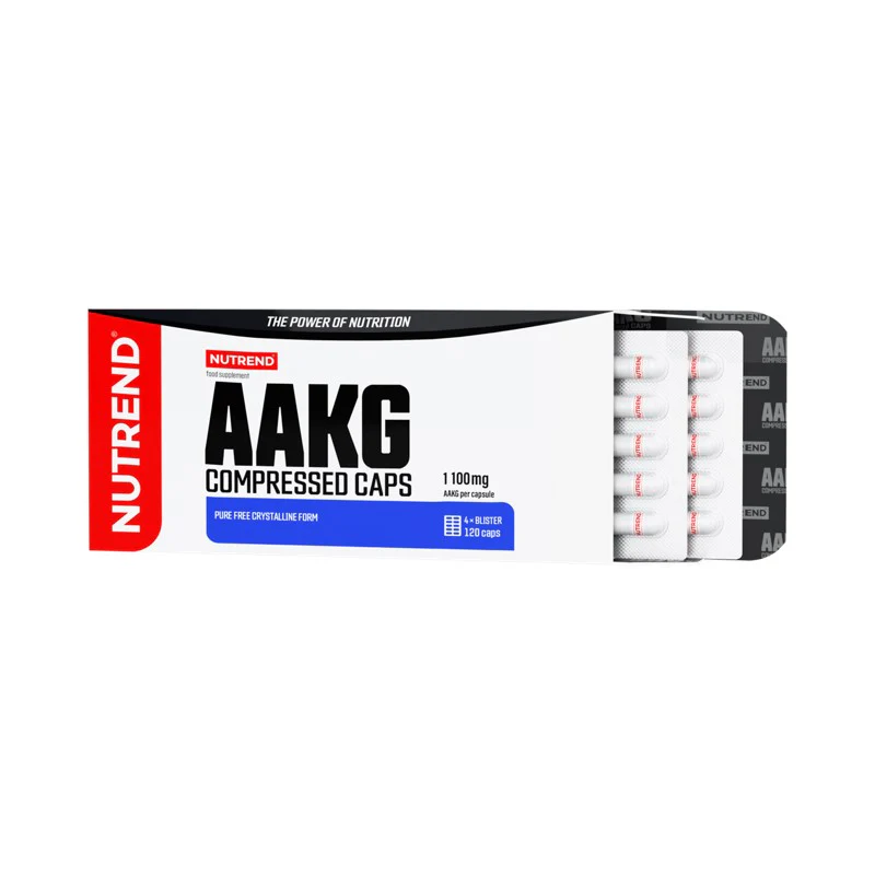 AAKG Compressed Caps NUTREND NUTAAKGCC120