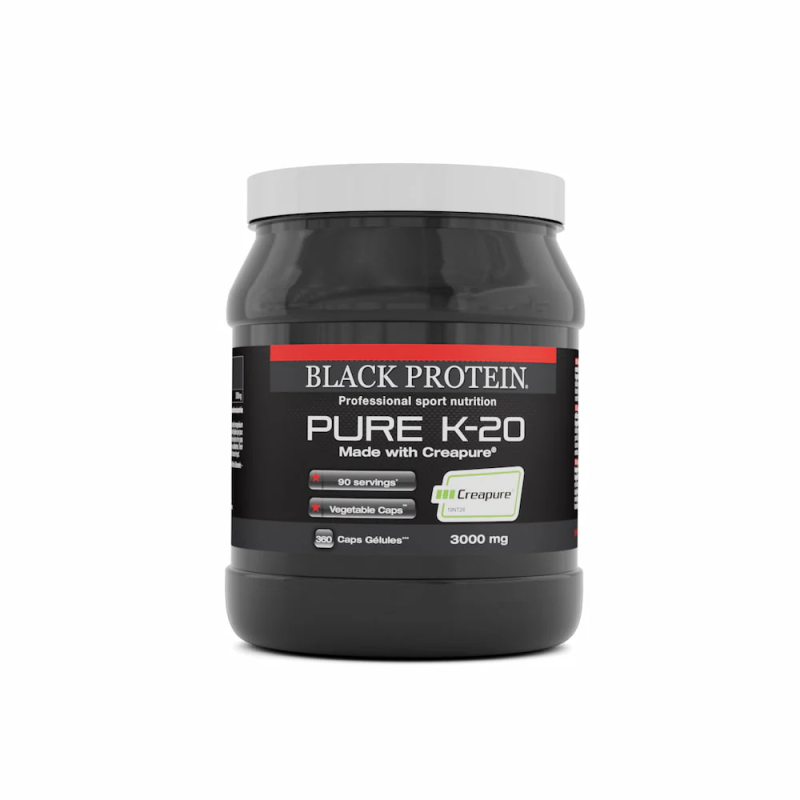 Pure K-20 BLACK-PROTEIN Pilulier de 120 gélules BLACREAP360