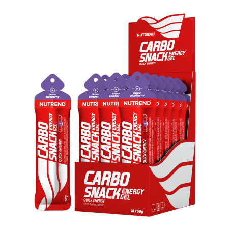 Carbo Snack Energy Gel NUTREND NUTCAREYG18B