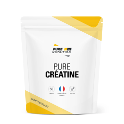 PURE Créatine monohydrate PURE AM NUTRITION Sachet de 150 g Neutre PURCREAMO150