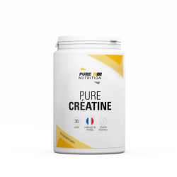 PURE Créatine PURE AM NUTRITION Pilulier de 120 gélules PURCREAT120