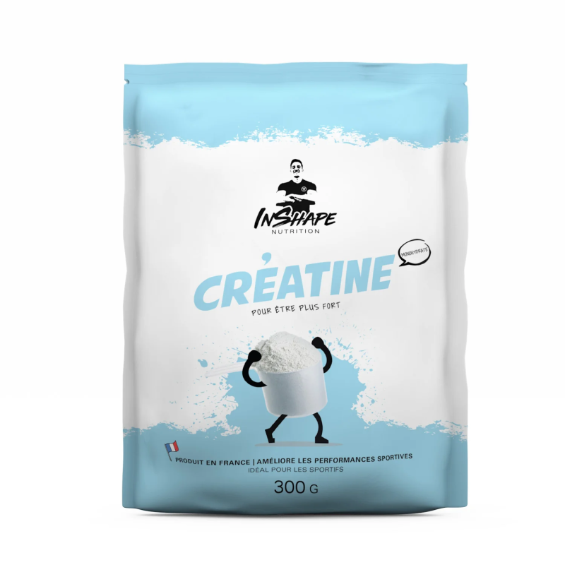 Créatine en poudre TIBO INSHAPE Sachet de 300 g TIBCREAT300