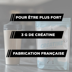 Créatine en poudre TIBO INSHAPE Sachet de 300 g TIBCREAT300