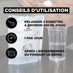 Créatine en poudre TIBO INSHAPE Sachet de 300 g TIBCREAT300