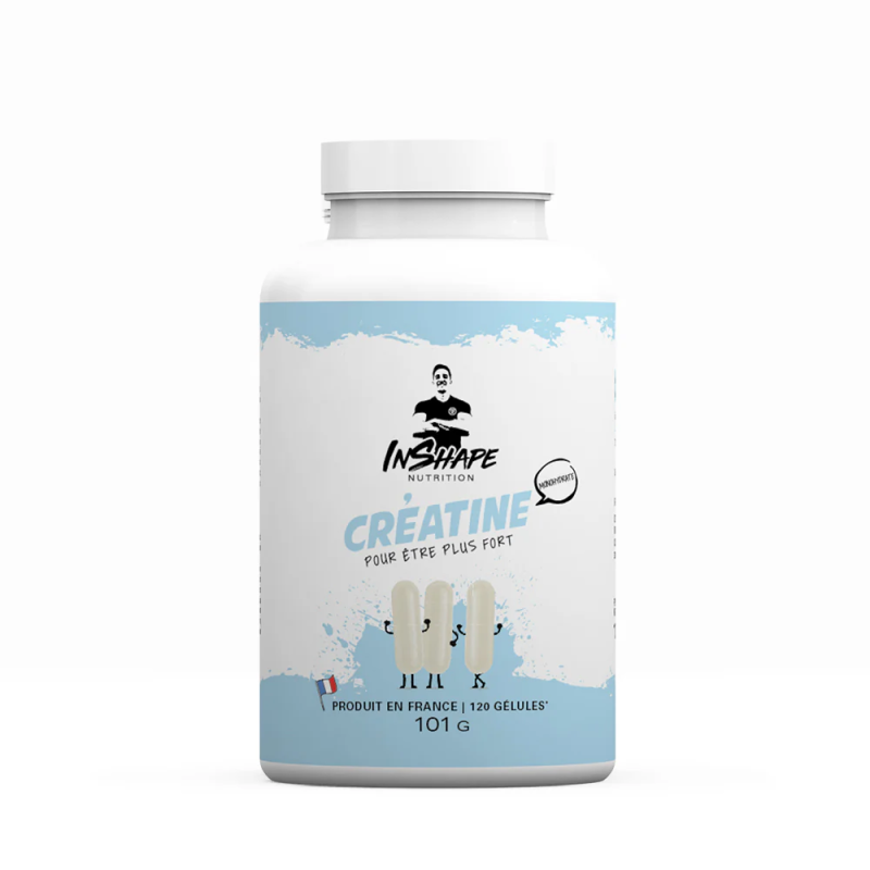 Créatine TIBO INSHAPE Pilulier de 120 gélules TIBCREAT120