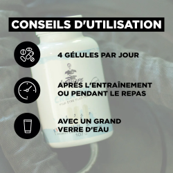 Créatine TIBO INSHAPE Pilulier de 120 gélules TIBCREAT120