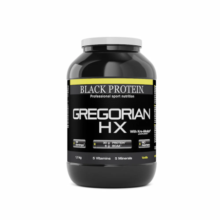 Gregorian Hx / Gainer BLACK-PROTEIN Pot de 1,1 kg Chocolat BLABLPGAINER1100V