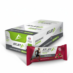 Pack de 25 Barres Energétiques Noix de cajou et Fruits rouges Bio ATLET ATLBAR25FRNC