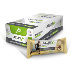 Pack de 25 Barres Energétiques Noix de macadamia & Chocolat blanc Bio ATLET ATLBAR25MACH