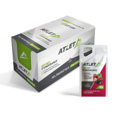 Pack de 45 Gels Energétiques Fruits Rouges Bio ATLET ATLGEL45FR