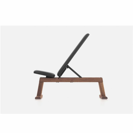 WeightBench Chêne Vintage Cuir Noir NOHRD NOH25407