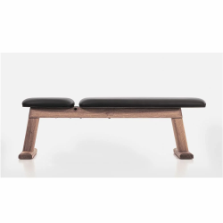WeightBench Chêne Vintage Cuir Noir NOHRD NOH25407