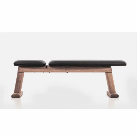 WeightBench Chêne Vintage Cuir Noir NOHRD NOH25407
