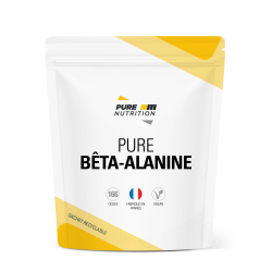 PURE Bêta-alanine PURE AM NUTRITION Sachet de 500 g Neutre PURBETALA500