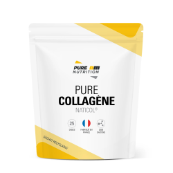 PURE Collagène Naticol PURE AM NUTRITION Sachet de 250 g Neutre PURCOLNAT250