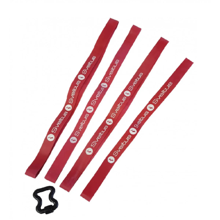 Rubberfit 4 bandes + 1 anneau + 1 poster SVELTUS blister SVE0585