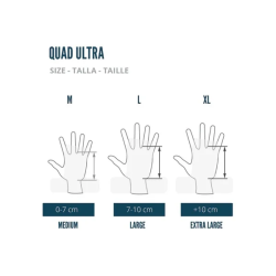 Quad Ultra Maniques Gris Bleu Taille L VELITES Taille L VELMANQDUGL