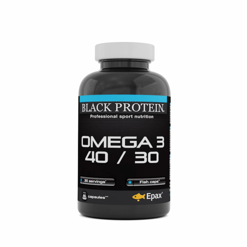 Omega 3 Epax BLACK-PROTEIN Pilulier de 60 capsules BLAOMEGA360