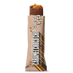 Vegan Protein Bar BAREBELLS Barre de 55 g Caramel Choco Chip BARVGBAR1CC
