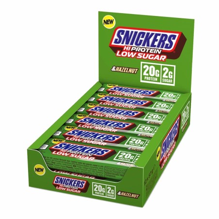Snickers Hi Protein Low Sugar MARS Barre de 57 g Noisettes MARSNILOWH1