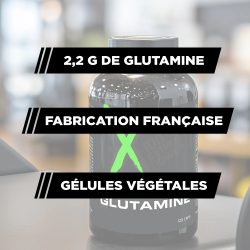 Glutamine XNATIV Pilulier de 120 Gélules XNAGLUTA120